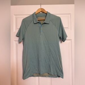 Lululemon Athletica Men’s Teal Polo Shirt